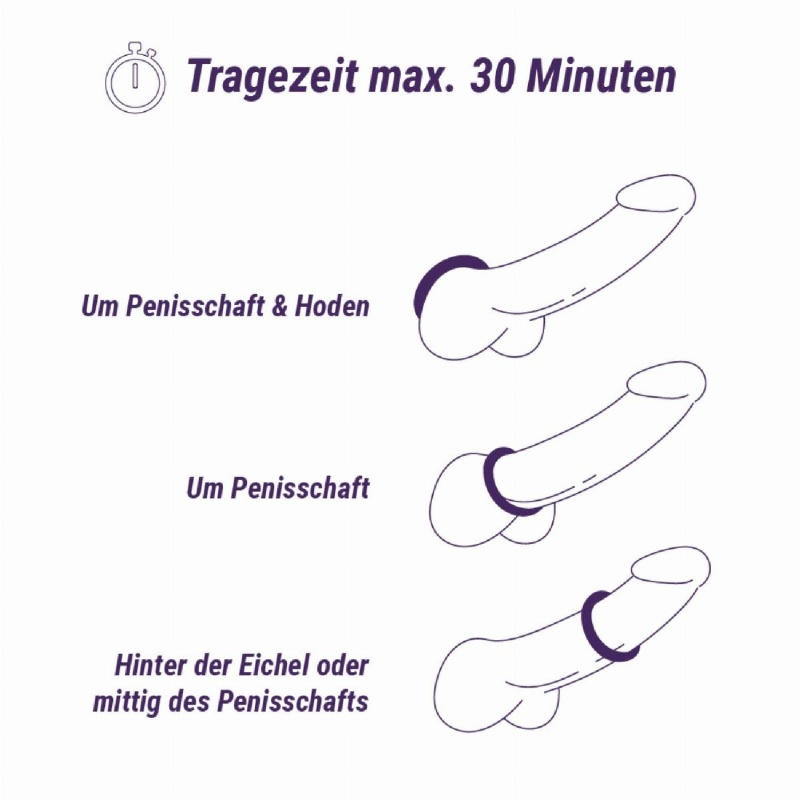 Regulowany pierścień na penisa Cock Strap L - silikon, metalowe napy, średnica 3-6 cm - 5