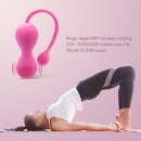 Inteligentne kulki Kegla Smart Kegel Master Balls Różowe - 3