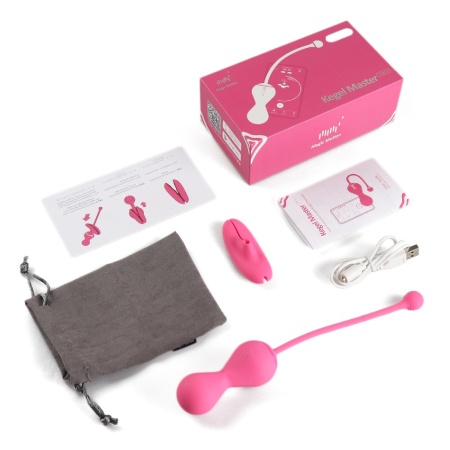 Inteligentne kulki Kegla Smart Kegel Master Balls Różowe - 6