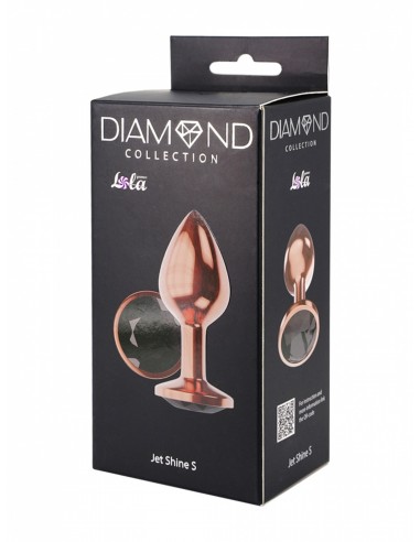 Plug-Butt Plug Diamond Jet Shine S Rose Gold