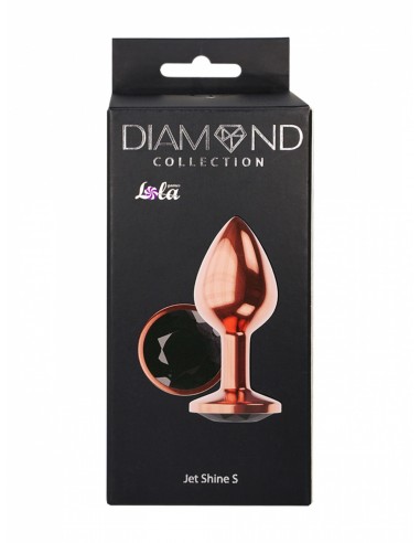 Plug-Butt Plug Diamond Jet Shine S Rose Gold