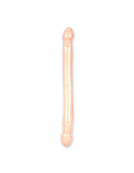 Dildo-SMOOTH DOUBLE HEADER FLESH 18 INCH