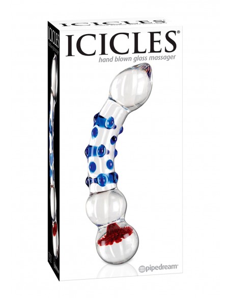 Dildo-ICICLES NO 18 - HAND BLOWN MASSAGER
