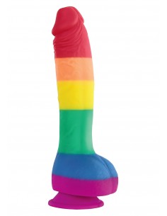 Dildo-COLOURS PRIDE EDITION 8 INCH DONG