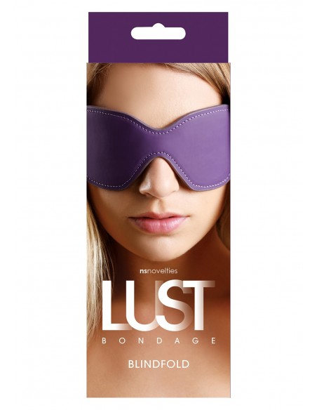 Wiązania-LUST BONDAGE BLINDFOLD PURPLE