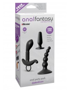 Plug-ANAL PARTY PACK BLACK