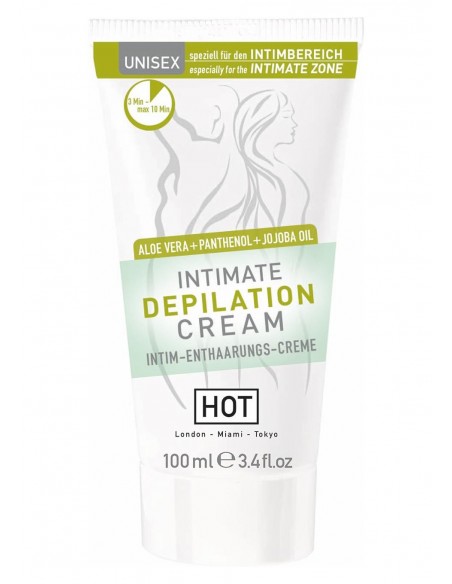 Żel/sprej-HOT Intimate Depilation Cream 100 ml