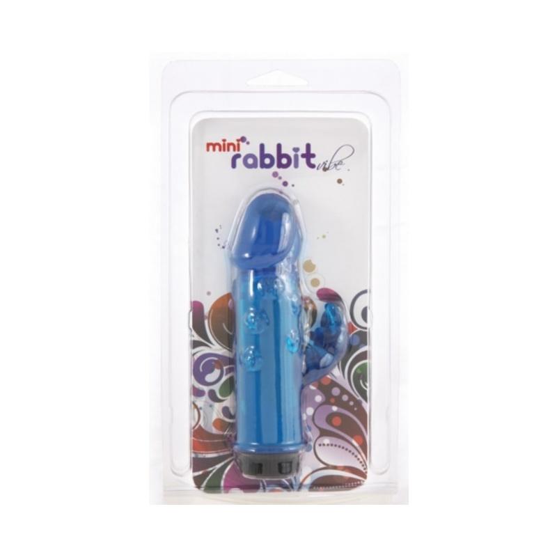 Me You Us Jack Rabbit Vibrator Blue - 1