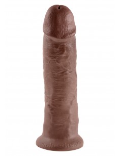 Dildo-COCK 10 INCH BROWN