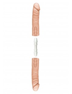Dildo-THE DOUBLE D VANILLA 16 INCH 2