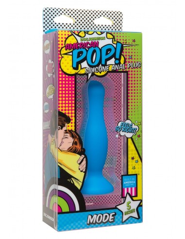 Plug-AMERICAN POP MODE 5 INCH BLUE