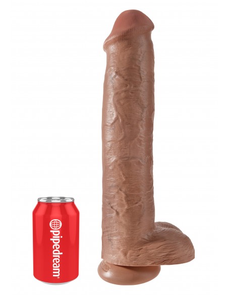 Dildo-King Cock 15Inch With Balls