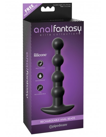 Plug/vibr-Rechargeable Anal Beads