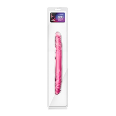 Podwójne Dildo B Yours 14Inch Double Dildo Pink - 1 2