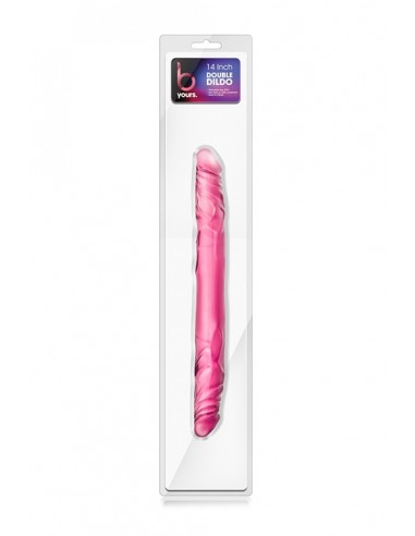 Dildo-B YOURS 14INCH DOUBLE DILDO PINK