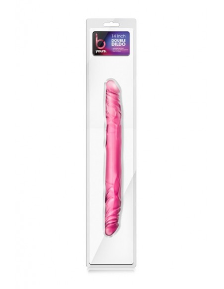 Dildo-B YOURS 14INCH DOUBLE DILDO PINK