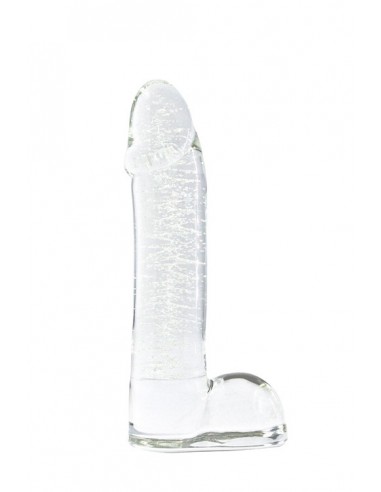 FIREFLY GLASS SMOOTH BALLSEY 4INCH DILDO