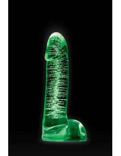 FIREFLY GLASS SMOOTH BALLSEY 4INCH DILDO 2