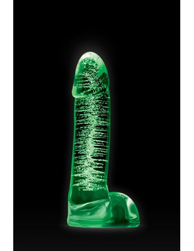 FIREFLY GLASS SMOOTH BALLSEY 4INCH DILDO