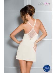 Bielizna-CONNIE CHEMISE cream S/M - Casmir 2