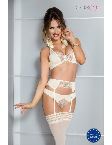 Bielizna-CONNIE SET cream L/XL - Casmir