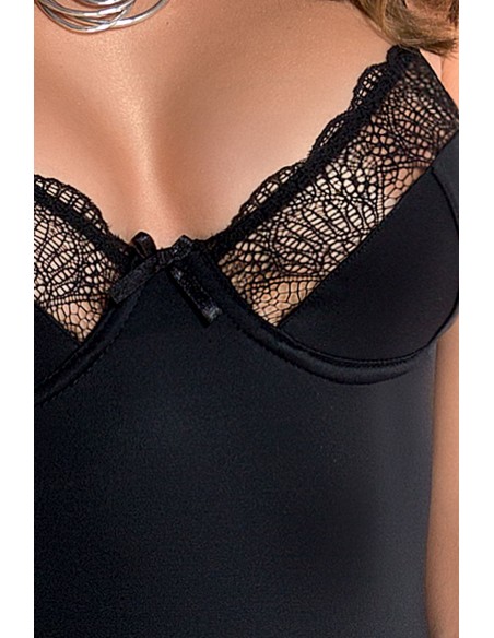 Bielizna-ALINA CORSET black S/M - Casmir