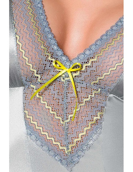 Bielizna-AVENA BODY silver S/M - Casmir