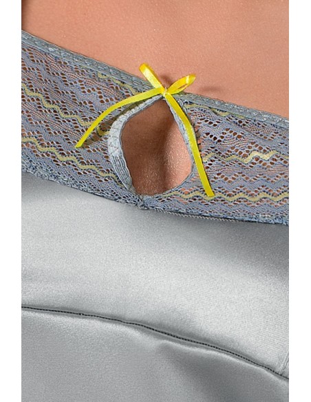 Bielizna-AVENA SET silver L/XL - Casmir