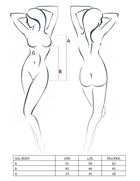 Bielizna-GILL BODY red XXL/XXXL - Casmir