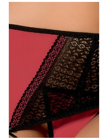 Bielizna-GILL SET red S/M - Casmir