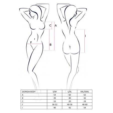 GIORGIA BODY black L/XL - Casmir - 3