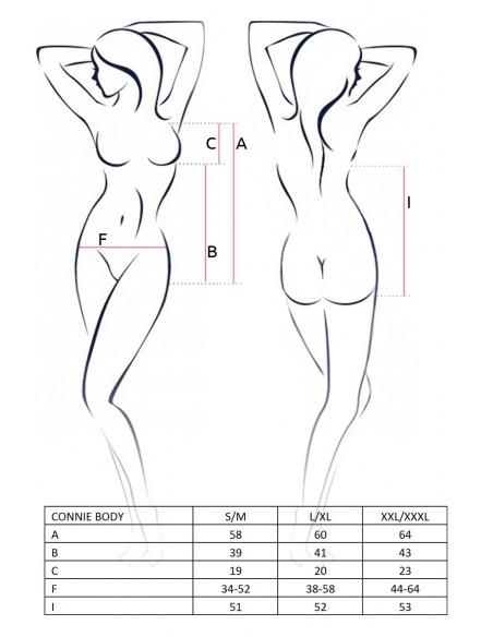 Bielizna-CONNIE BODY cream L/XL - Casmir