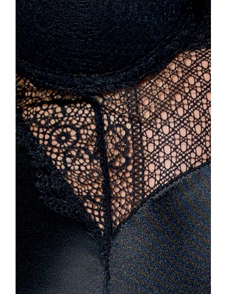 Bielizna-ZAHARA BODY black XXL/XXXL - Casmir