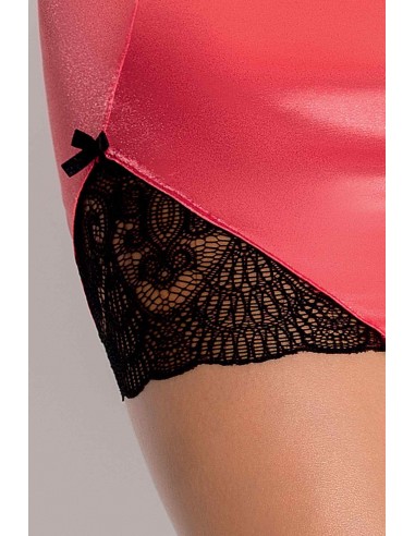 Bielizna-ROSALIE CHEMISE pink S/M - Casmir