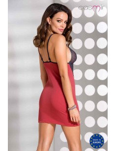 Bielizna-SYLVIANE CHEMISE coral XXL/XXXL - Casmir 2