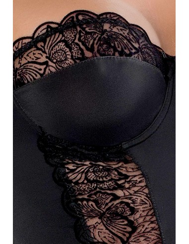 Bielizna-KALIA CHEMISE black S/M - Casmir