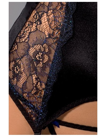 Bielizna-KEITH CORSET black S/M - Casmir