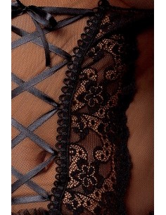 Bielizna-MARCELLE CORSET black S/M - Casmir 2