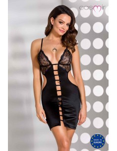Bielizna-MEREDITH CHEMISE black S/M - Casmir