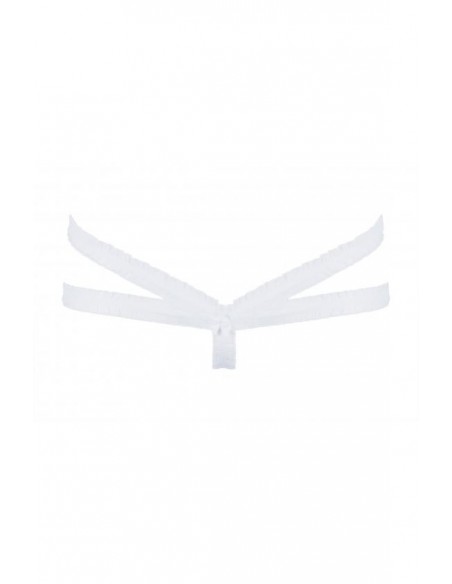 Bielizna-Light Up Stringi S White