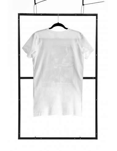 T-shirt men white S regular