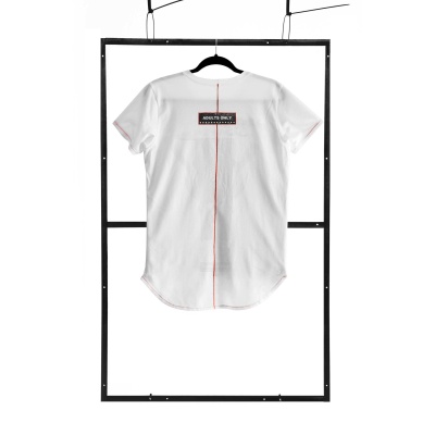 T-shirt men white fashion - 1 2