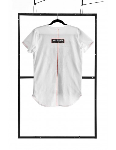T-shirt men white S fashion