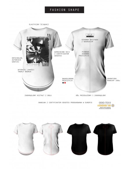 T-shirt men black XXL fashion