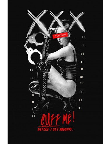 T-shirt men black S fashion