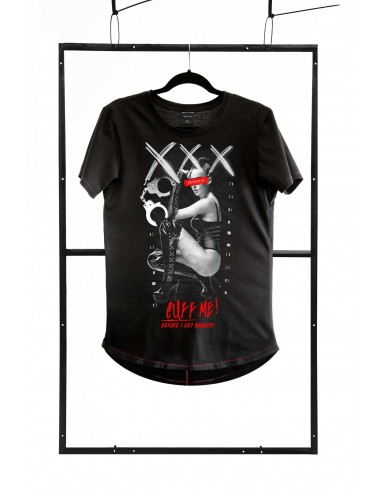 T-shirt men black XXL fashion