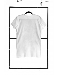 T-shirt men white L regular 2