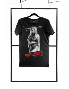 T-shirt men black S regular