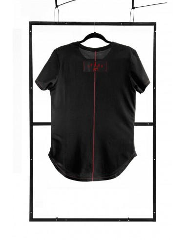 T-shirt men black S fashion