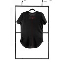 T-shirt men black M fashion - 2